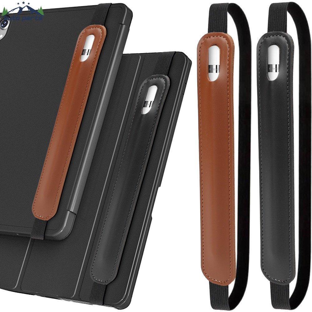 กระเป๋าหนัง PU ใส่ปากกาสไตลัส ดินสอ และเครื่องเขียน แบบยืดหยุ่น หรูหรา สําหรับ Apple Pencil