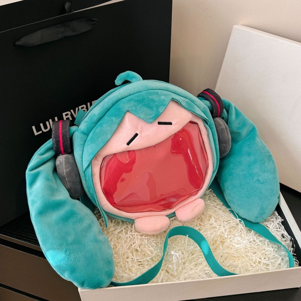 Hatsune Miku BEMOE วงกลมกระเป๋ายิ้มน่ารัก