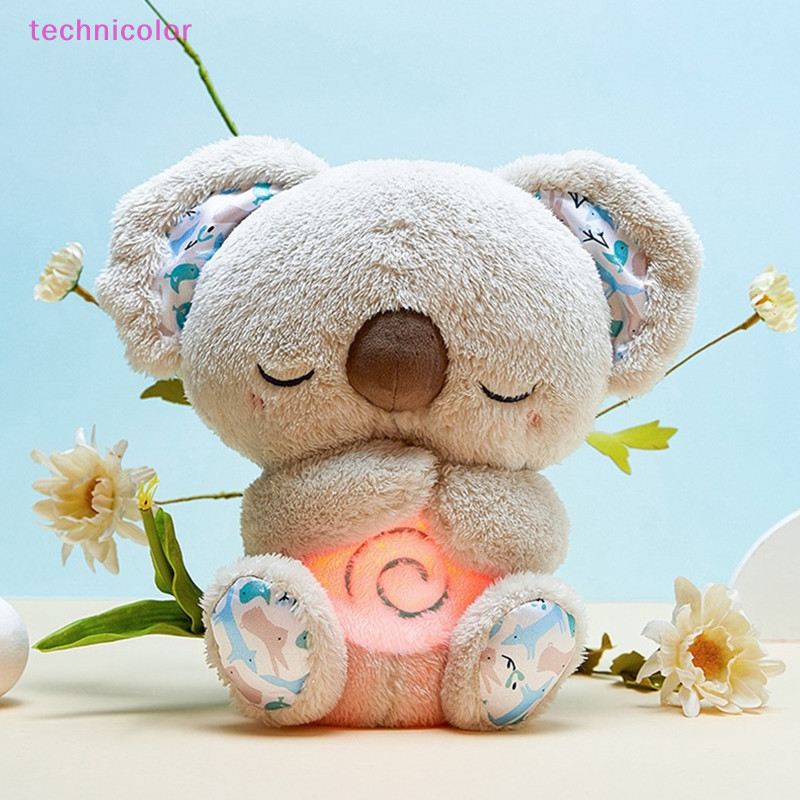 [technicolor] ตุ๊กตาหมีโคอาล่า ช่วยหายใจ สําหรับเด็กทารก มีเสียงเพลง และแสงไฟ ให้เป็นของขวัญได้ สินค้าใหม่