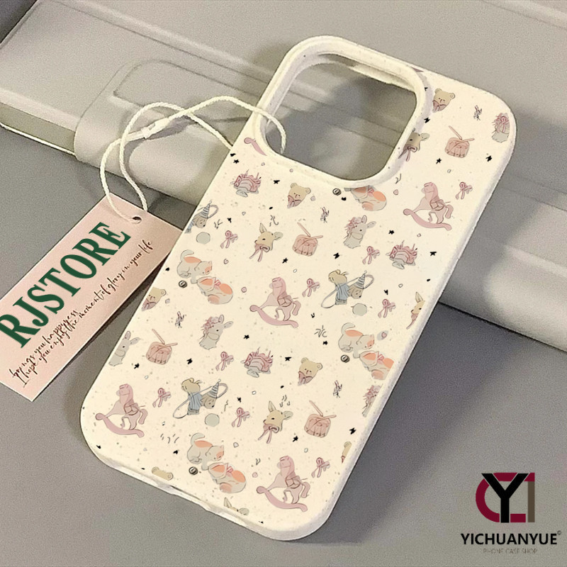 สำหรับ iPhone 13 12 14 11 15 Pro Max XR X Plus X แมวซิก้ารูปแบบการ์ตูนย่อยสลายได้เคสโทรศัพท์เคสไอโฟนสวยๆกันกระแทกและ - รูปที่ 3