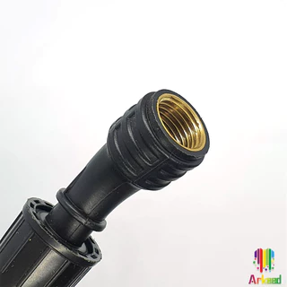 Arkeed 1 ชิ้น หัวพ่นยา หัวงอสีส้ม เกลียวทองเหลือง เครื่องมือทำสวน Spray Nozzle