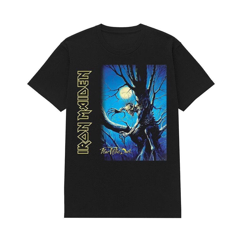 เสื้อยืด Rocknation Iron Maiden Fear of the Dark