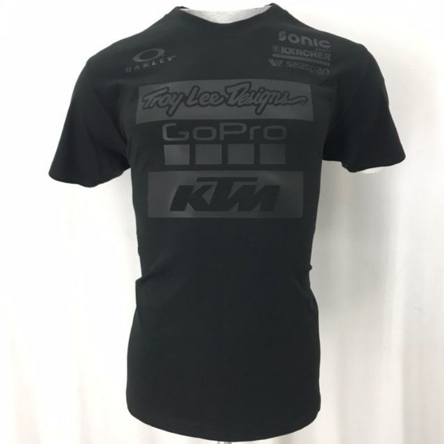 Limited Stock- Ktm Factory Racing Team X Troy Lee Designs Mens Short Sleeve Big Size Graphic Tees for Men Women