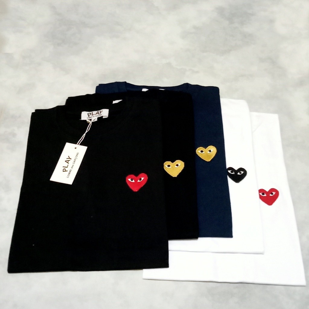 2024 Play CDG T-SHIRT/PLAY COMME DES GARCONS T-SHIRT/PLAY CDG T-SHIRT