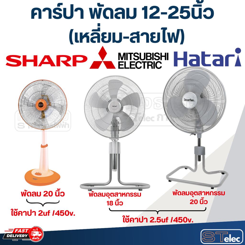 คาร์ปา พัดลม, CAP พัดลม แคบพัดลม 12-25นิ้ว ราคา ถูกที่สุด ดีลบีเคเค แกลเลอรีภาพที่ 3