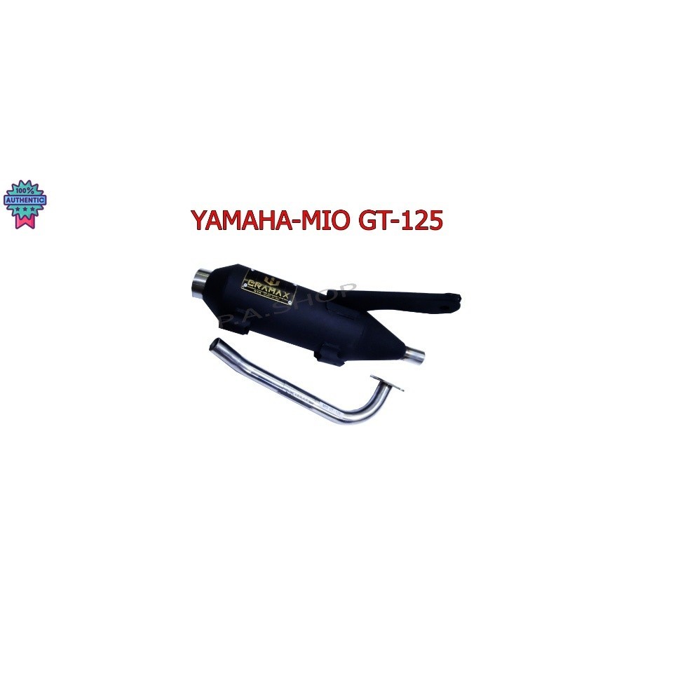 ERAMAX ท่อไอเสีย ท่อผ่าหมก มี ม.อ.ก คอสแตนเลสแท้เกรดA 26 MM สำหรั มอเตอร์ไซด์ YAMAHA-MIO GT125