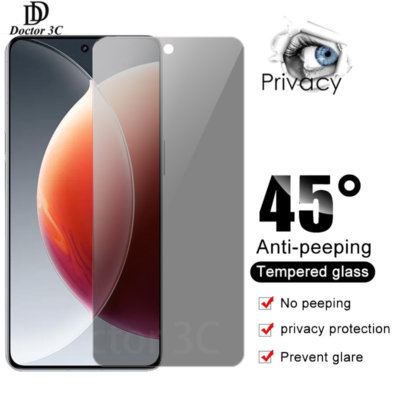 Anti Spy ความเป็นส่วนตัวกระจกนิรภัยสําหรับ Tecno Camon 30 20 20s 19 18 17 16S 15 12 Pova 6 5 Pouvoir