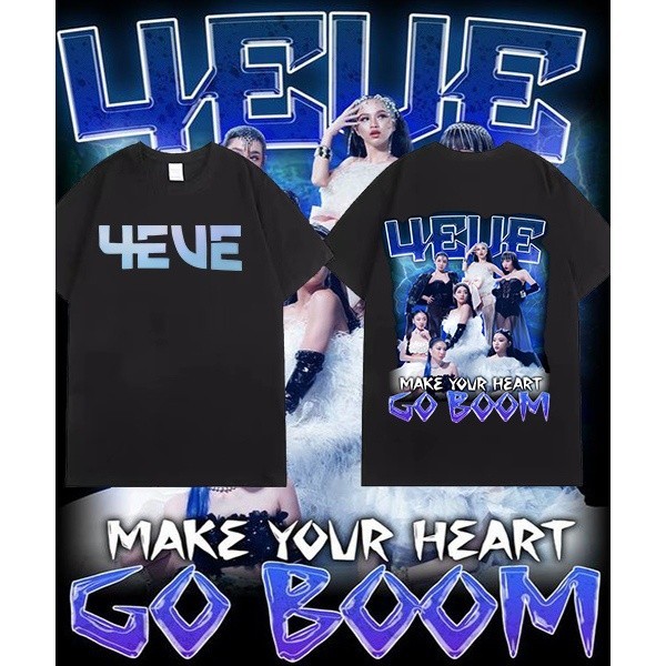 เสื้อยืดแฟชั่นผ้าฝ้าย ❤️【NEW】 hot Fashion 4EVE - เสื้อ 4EVE T-Shirt Collection Tee