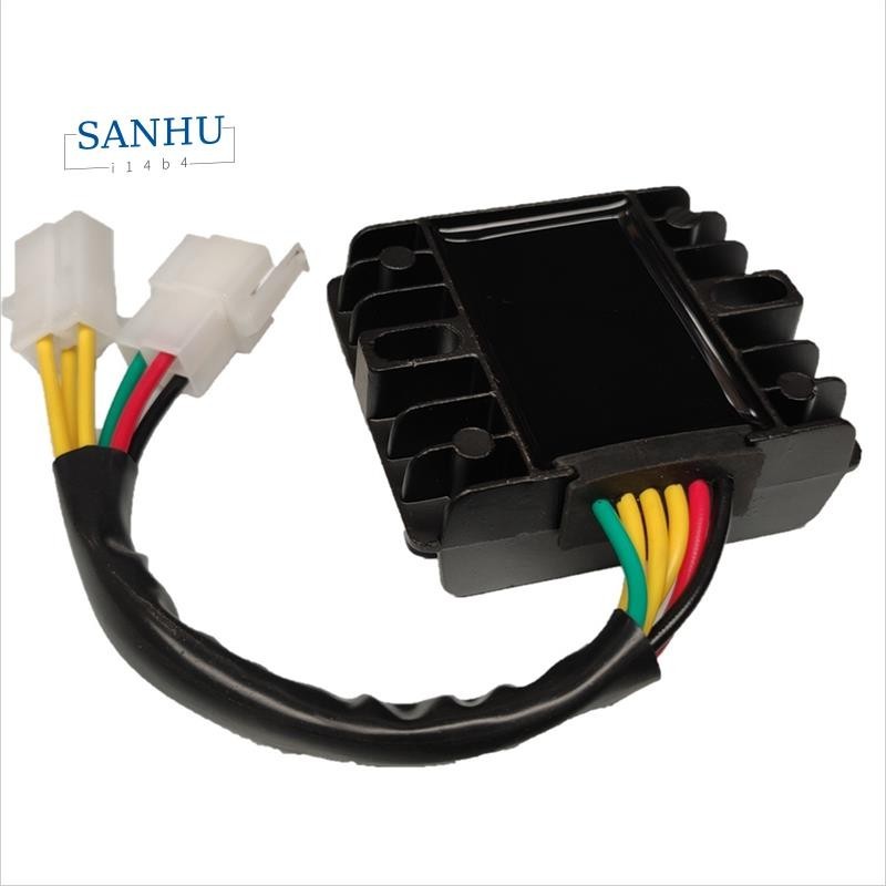 【sanhui14b4 】 ตัวปรับแรงดันไฟฟ ้ าเหมาะสําหรับ GY6 50 125 150 200 250 ATV