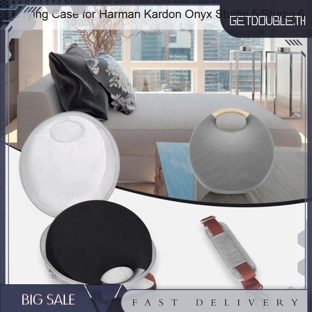[Getdouble.th ] Eva Hard Travel Case สําหรับ Harman Kardon Onyx Studio 5 6 Speaker Carrying Bag