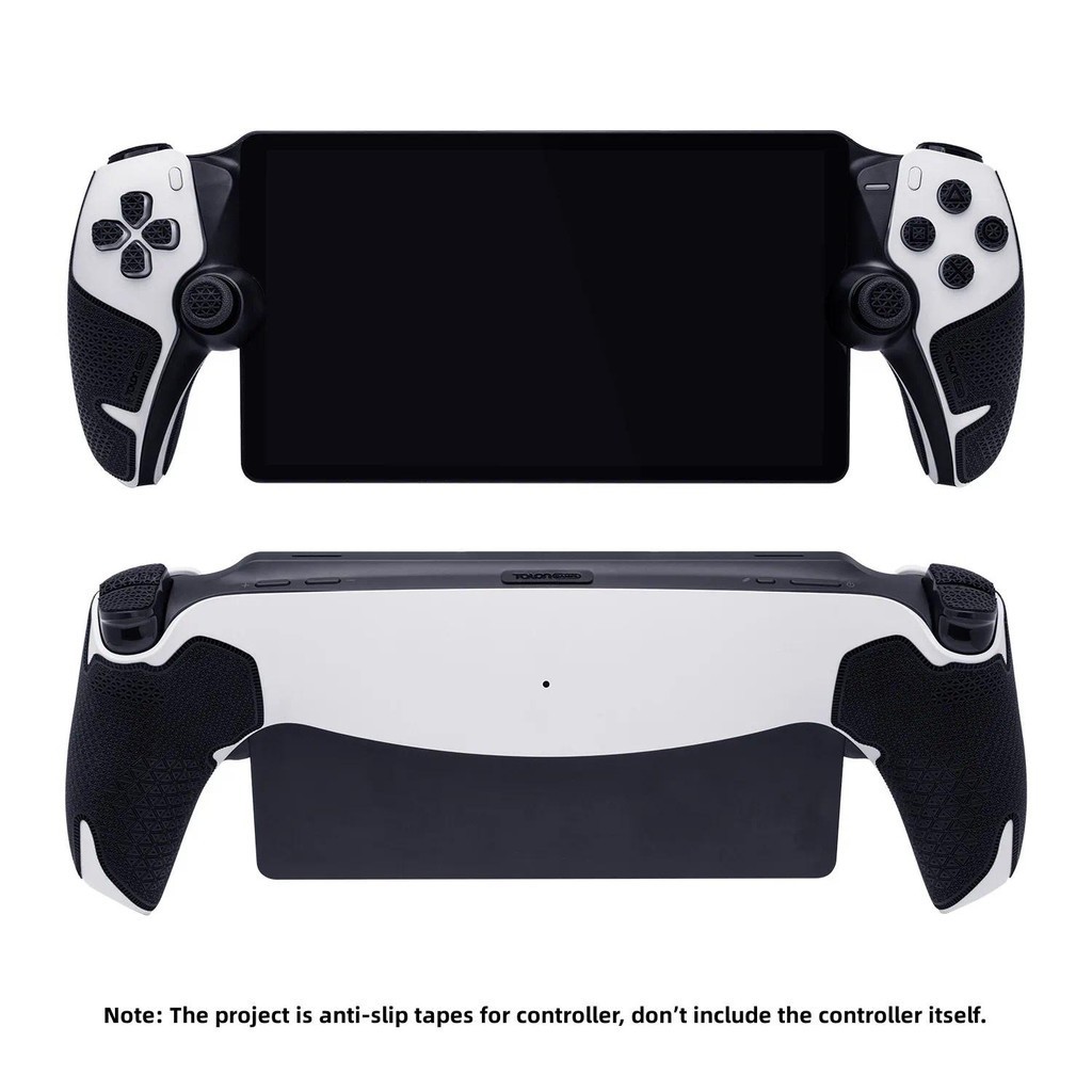 TALONGAMES มือจับสติกเกอร์ป้องกันการลื่นไถล For PlayStation Portal Anti-Slip,Buttons,Textured Skin Kit