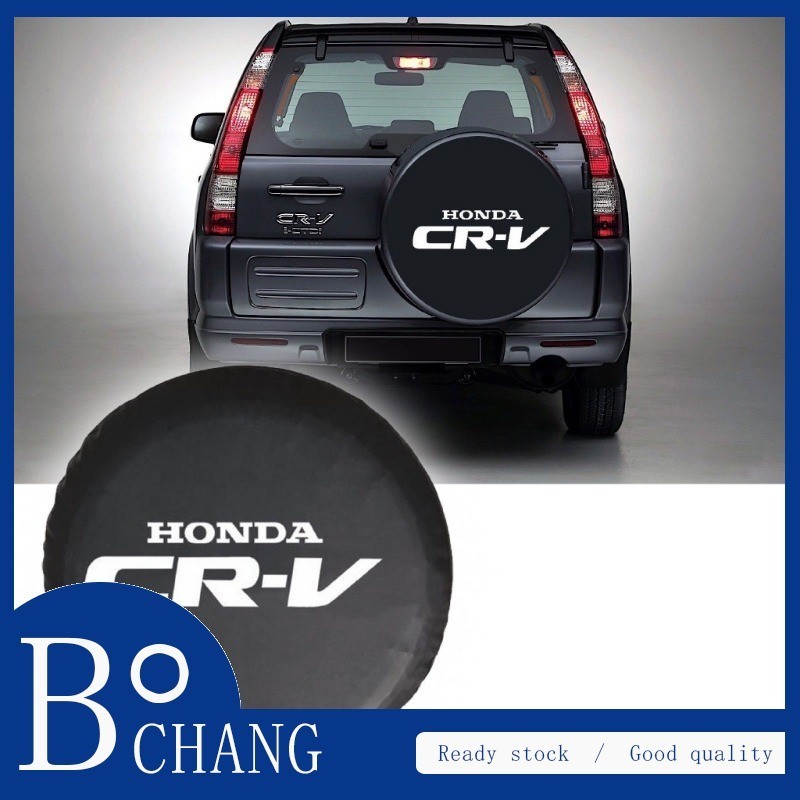 Xps Honda CRV CR-V 14 หรือ 15 นิ้วหนังอะไหล่ล้อยางอะไหล่ฝาครอบป้องกันอุปกรณ์เสริมในรถยนต์