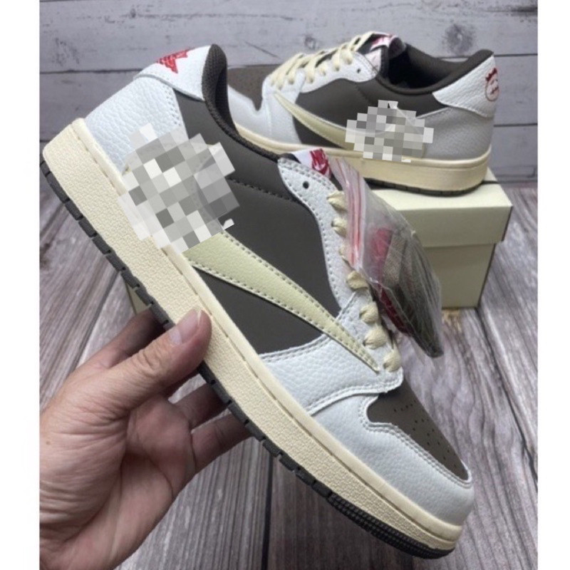 Basketball Low " Travis Scott Reverse Mocha คุณภาพ OEM สําหรับผู ้ ใหญ ่