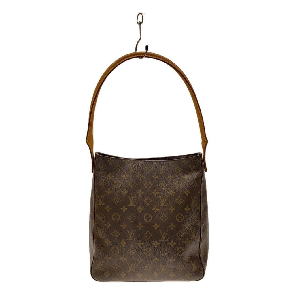 LOUIS VUITTON Tote Bag Monogram Looping GM Canvas Brown PVC Direct from Japan Secondhand