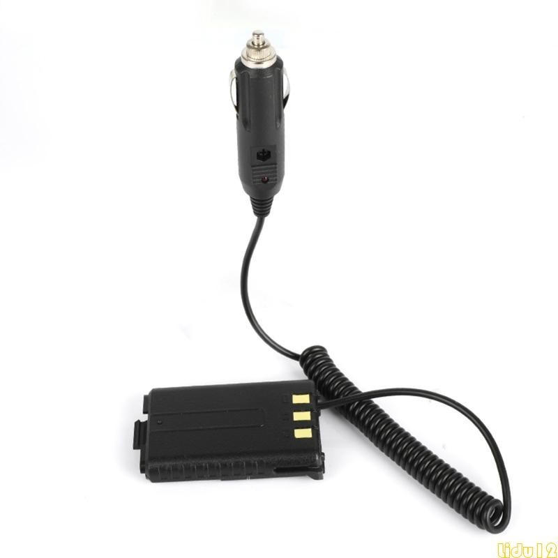 Lidu12 Battery Eliminator Car Charger สําหรับ UV-5R UV5RA วิทยุสองทาง UV5R UV-5RA