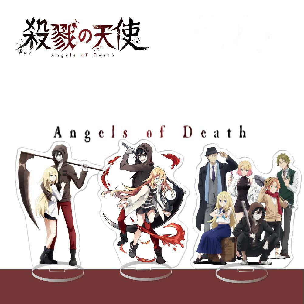 อะนิเมะ Angels of Death Rachel・Gardner Isaac·Foster Eddie อะคริลิคขาตั้งอะนิเมะอุปกรณ์ต่อพ่วงรุ่นเครื่องประดับอะคริลิคของขวัญ
