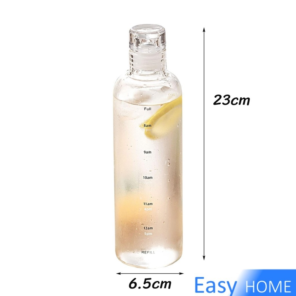 Easy 500ml ขวดน้ำ กระบอกน้ำพลาสติกคุณภาพสูง แบบพกพา สําหรับนักเรียน Plastic cup - รูปที่ 6