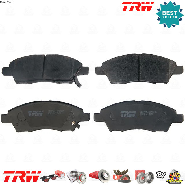 TRW ATEC ผ้าดิสเบรคหน้า ผ้าเบรคหน้า Toyota YARIS ATIV TRW ATEC GDB 7742 AT ปี 2023-NOW ปี 23,24