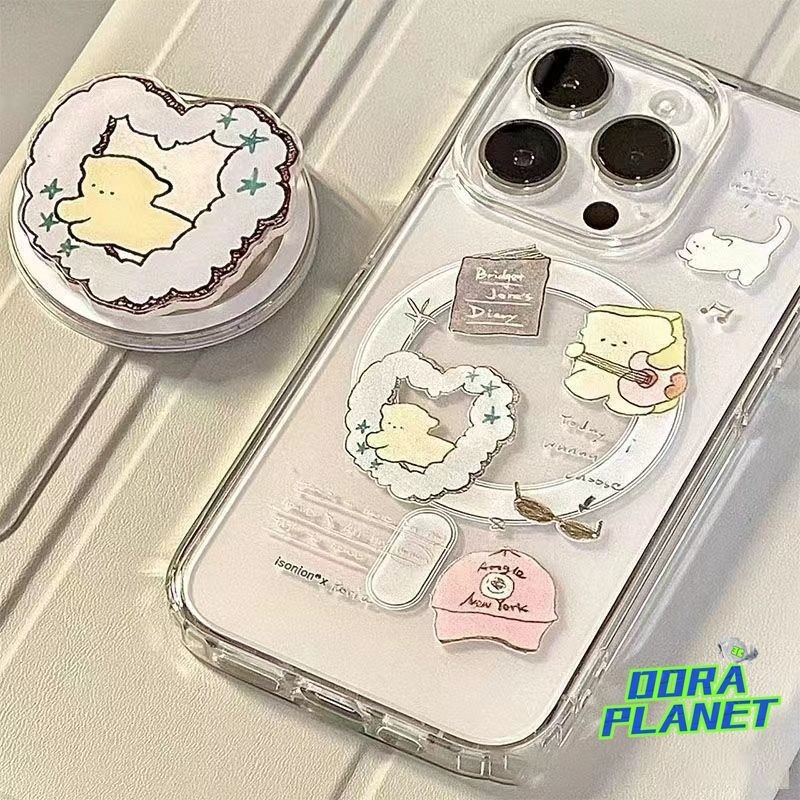 ล่าสุดเคสโทรศัพท์แม่เหล็กเข้ากันได้สําหรับiphone 15 Pro Max 12 11 Pro Max XS 14 13 XR X 8 7 Plus SE 2020 Creativeกีตาร์ขนมปังขั้นสูงไร้สายชาร์จปลอกแข็ง