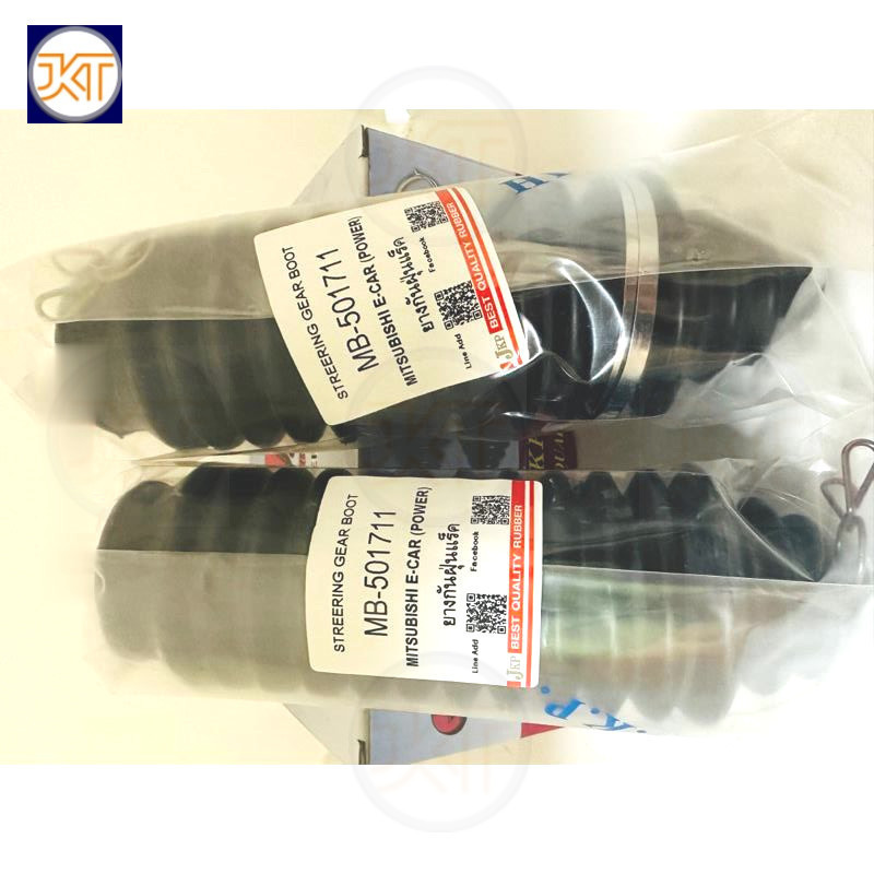 ส่งเร็ว ยางกันฝุ่นแร็ค สำหรับรถ Mitsubishi E-Car รหัส MB-501711 ปี 1990-1996 ยี่ห้อJKP พร้อมสายรัด สินค้าดี มีประกัน
