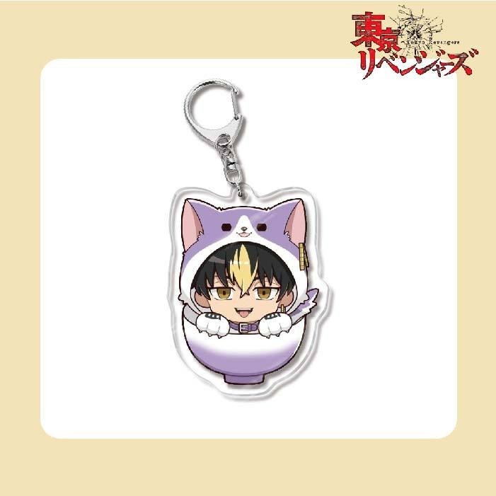 อะนิเมะ Tokyo Avengers Original พวงกุญแจ Tokyo Revengers Hanagaki Budo ตัวเลขคอสเพลย ์ พวงกุญแจรถอุปกรณ ์ เสริมของขวัญ - รูปที่ 2