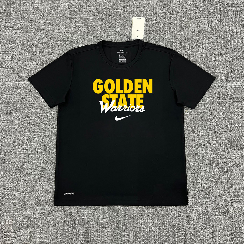 Golden STATE สไตล์ชุดฝึกซ้อมบาสเก็ตบอล Star Joint Limited Quick-Drying เสื้อยืดแขนสั้น Warm-Up กีฬายิงชุดผู้ชายผู้หญิง Breathable Perspiration Casual Top