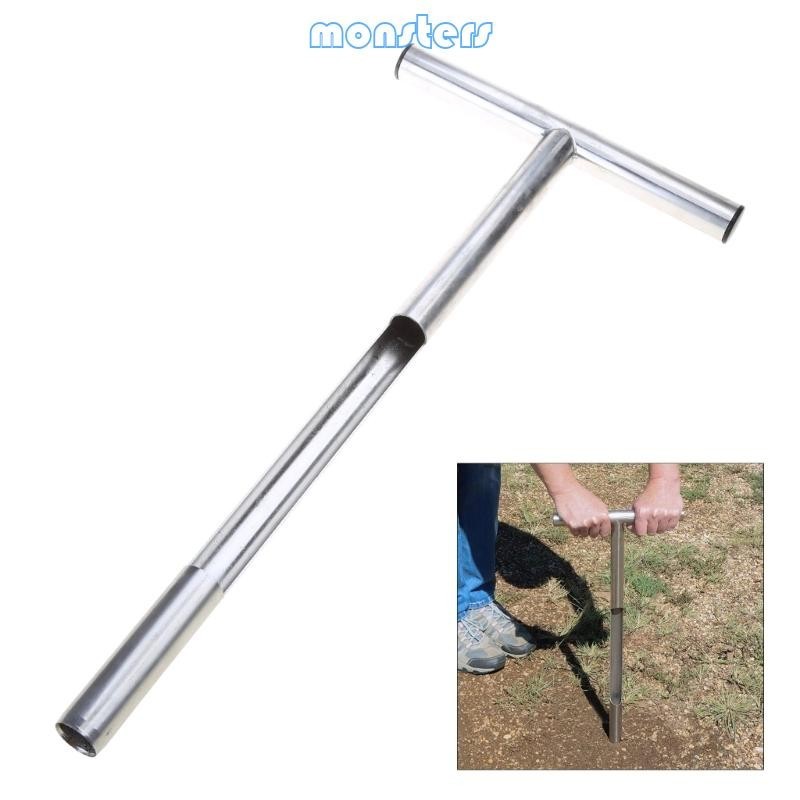 Mon Soil Sampler Probe StainlessSteel Soil Sampling Probe Quick Inspection Garden