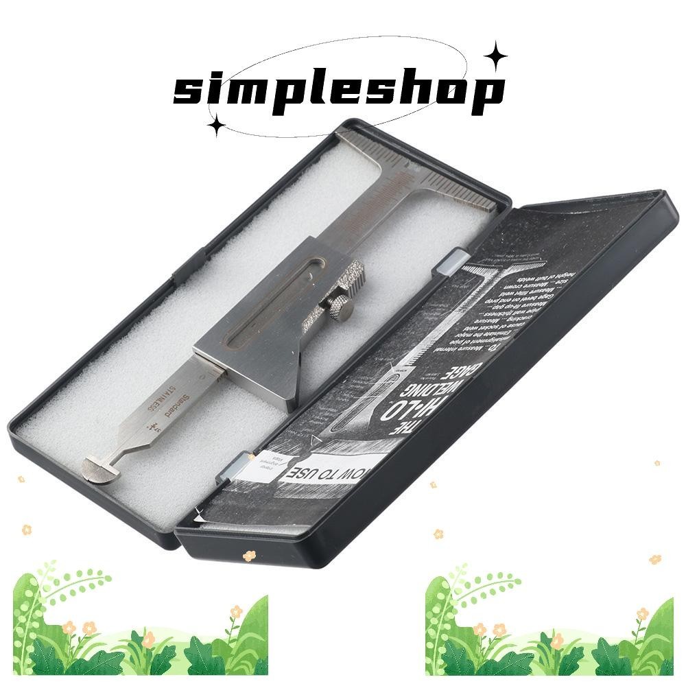 Simple Pipe Gauge, นิ ้ วและเมตริกสแตนเลส Hi Lo Welding Gauge, เชื ่ อมภายใน Gage Test เชื ่ อม