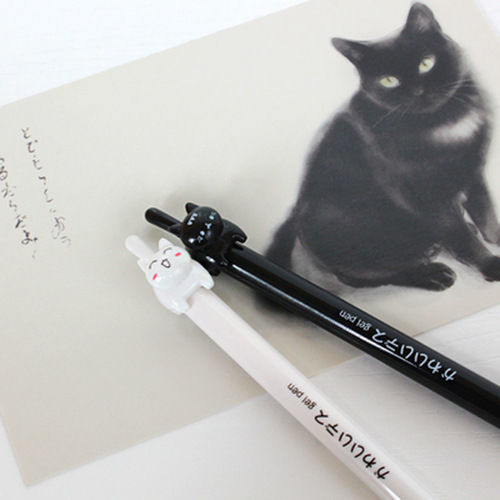 [MINISO ปากกาพรีเมี่ยม] ปากกาแมว|0.5มม|เป็นกลางเป็นกลางเป็นกลาง|แห้งเร็ว|รูปลักษณ์สูง|อิน|น่ารัก|นักเรียน|ปากกาเจลกด - รูปที่ 5