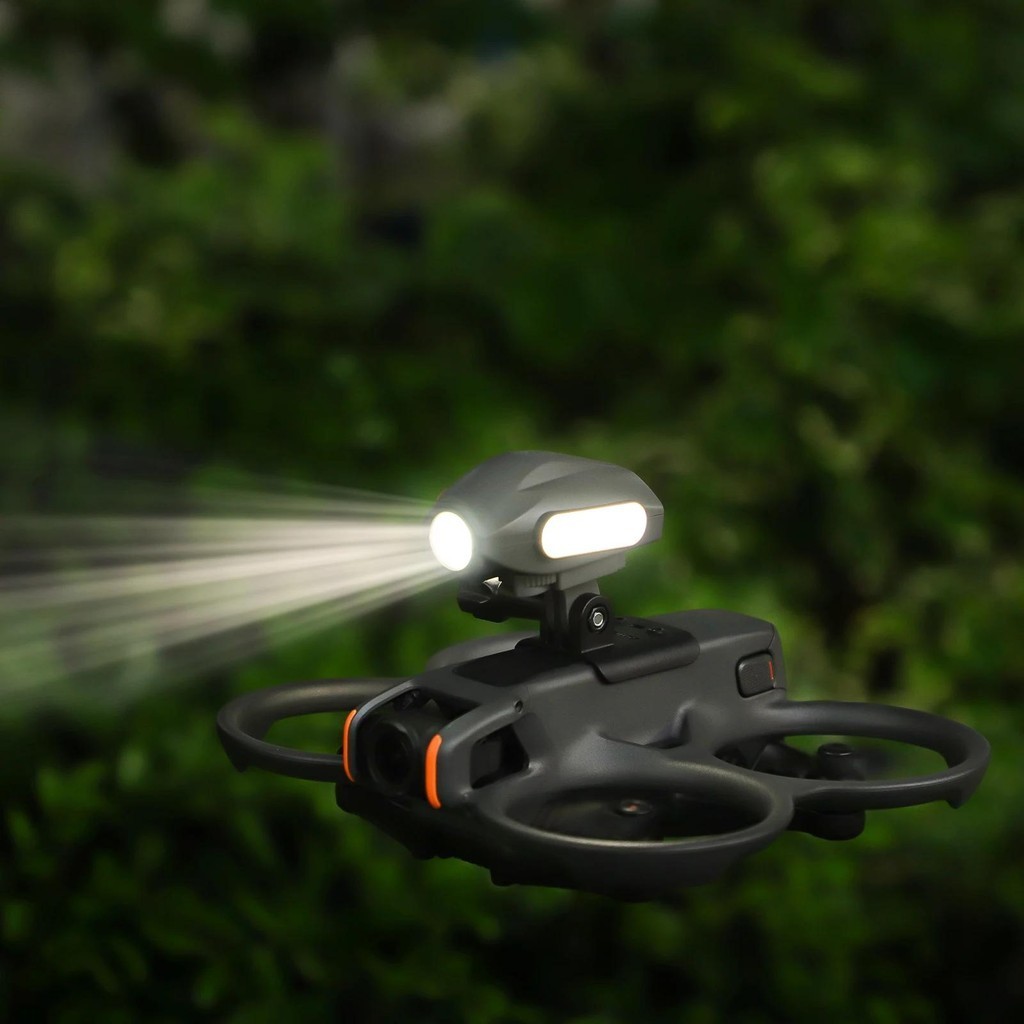 Sunnylife ไฟ Led Mount Gopro สําหรับ dji avata 2 กล้องวงเล็บด้านบน Gopro กล้องกีฬาอะแดปเตอร์ Mount Clamp Holder Fix ขยายไฟฉาย