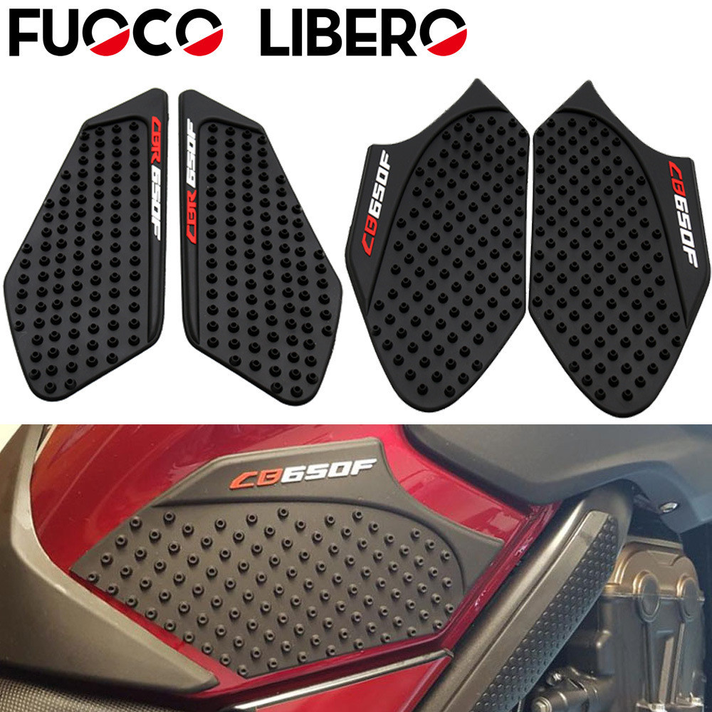 ขายร ้ อนเหมาะสําหรับ Honda CB650F CBR650F 14-17 ดัดแปลงพิเศษถังน ้ ํามันเชื ้ อเพลิง Protector สติกเกอร ์ กันลื ่ น