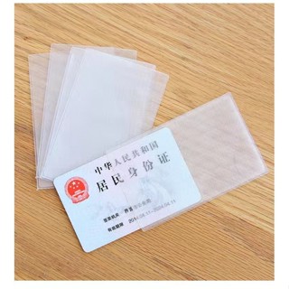 ผู้ถือบัตร Frosted ผู้ถือบัตรโปร่งใส Anti-Degaussing ID ผู้ถ…