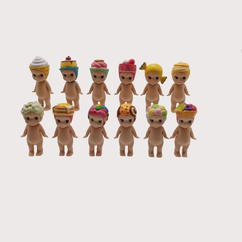 คิวพี Motherland Angel ตุ๊กตาของเล่นสัตว์ Hand-Made Candy Angel น่ารักเดสก์ท็อปตกแต่งตุ๊กตา 8 ซม.สูง