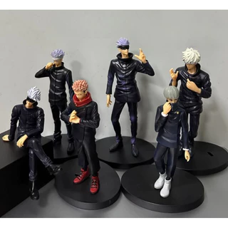 Jujutsu Kaisen Gojo Satoru Geto Suguru Itadori Yuji Toge Inumaki Action Figure Model