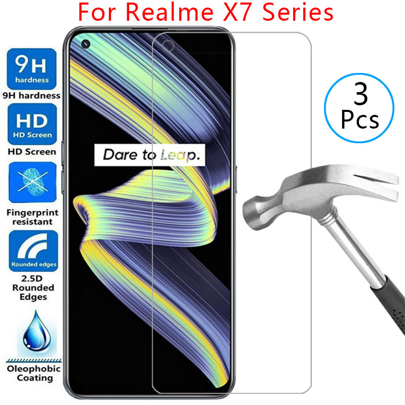 สําหรับ realme x7 pro max กระจกนิรภัยบน realmex7 x 7x x7pro x7max โทรศัพท์ coque realmi reme ralme r