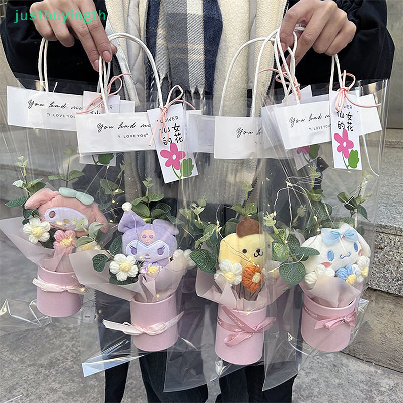 [JBTH] การ์ตูน Sanrio ตุ๊กตาตุ๊กตา Kuromi My Melody Hello Kitty ช่อดอกไม้รับปริญญาของเล่นวันวาเลนไทน์คริสต์มาสแปลกใจของขวัญวันหยุด [JB]