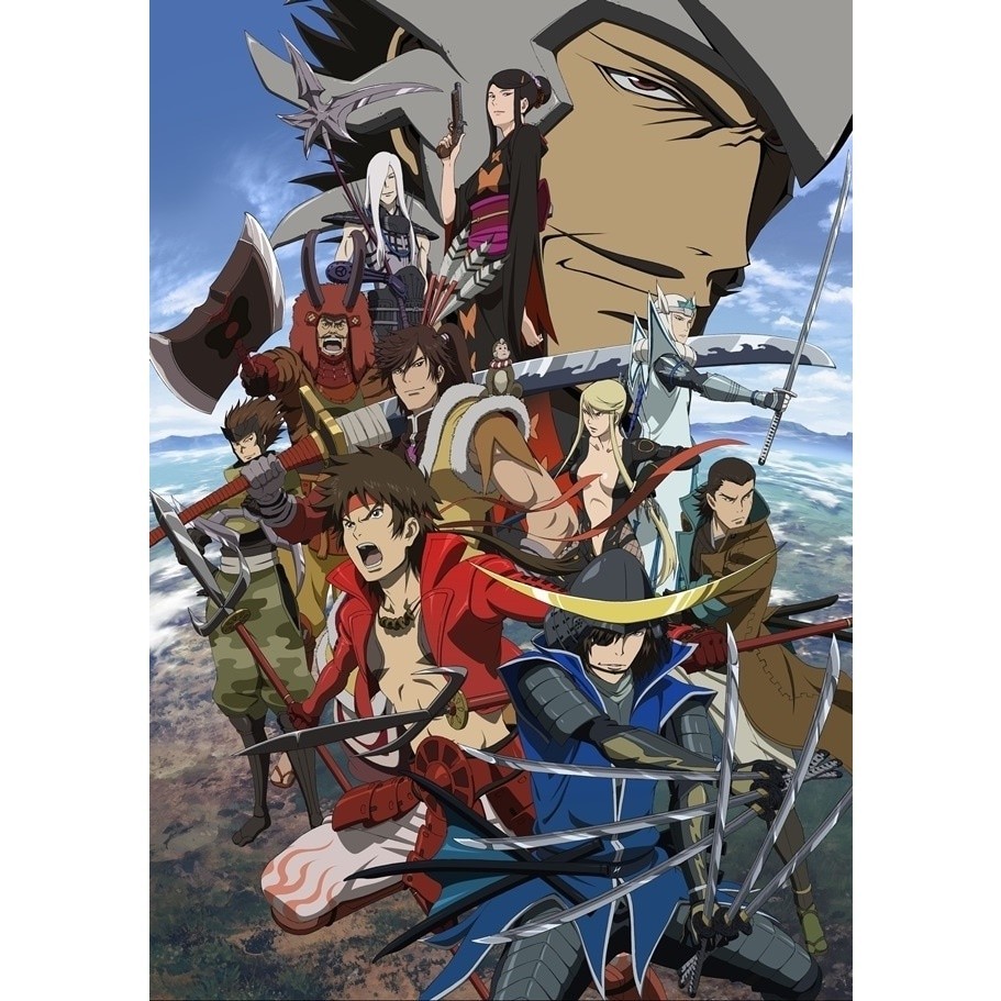 Sengoku Basara มหาศึกบาซาร่า ภาค1-3 พากษ์ไทย ซับไทย 720p 1080p แฟลชไดร์ Flash Drive Micro SD เล่นกับ