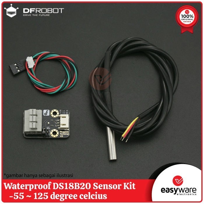 DC99 DFRobot Gravity Waterproof DS18B20 Sensor Kit Original