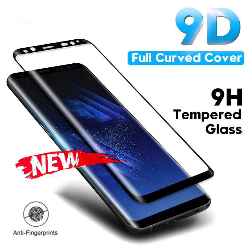 SAMSUNG 3dกระจกนิรภัยสําหรับsamsung Galaxy S9 Plus S8 S10