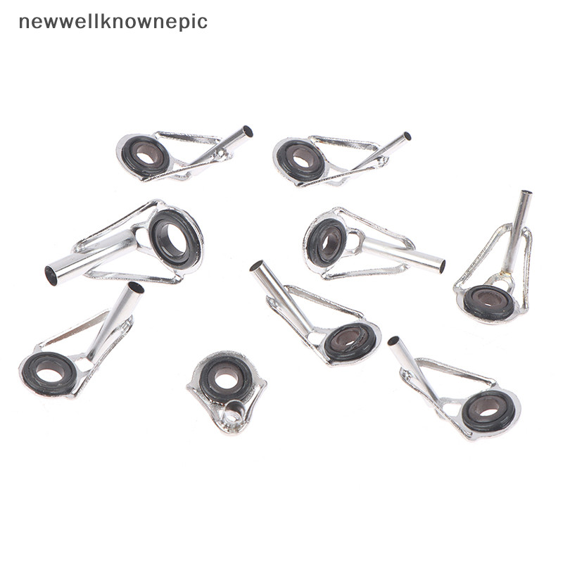 Newwellknownepic 5 ชิ้นตกปลาส่วนแรก Rod Tip แหวน Eye Guide Kit สําหรับตกปลากลางแจ้ง TH