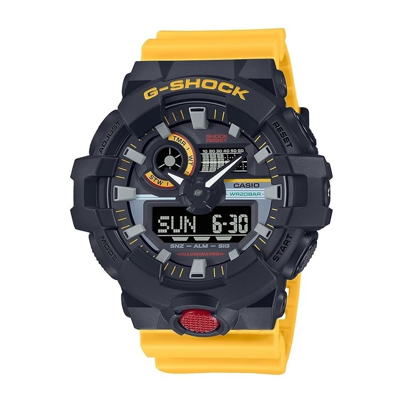 G-Shock [Casio] Watch 【Domestic Genuine Product】web limited Mix Tape Series GA-700MT-1A9JF Men's Yel