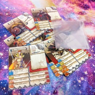 ซองใส่การ์ด Size Z Card Sleeve (ขนาดการ์ด 76x88 mm.) (การ์ดตัวละคร Zombicide 2nd Edition , Black plague , Green Horde)