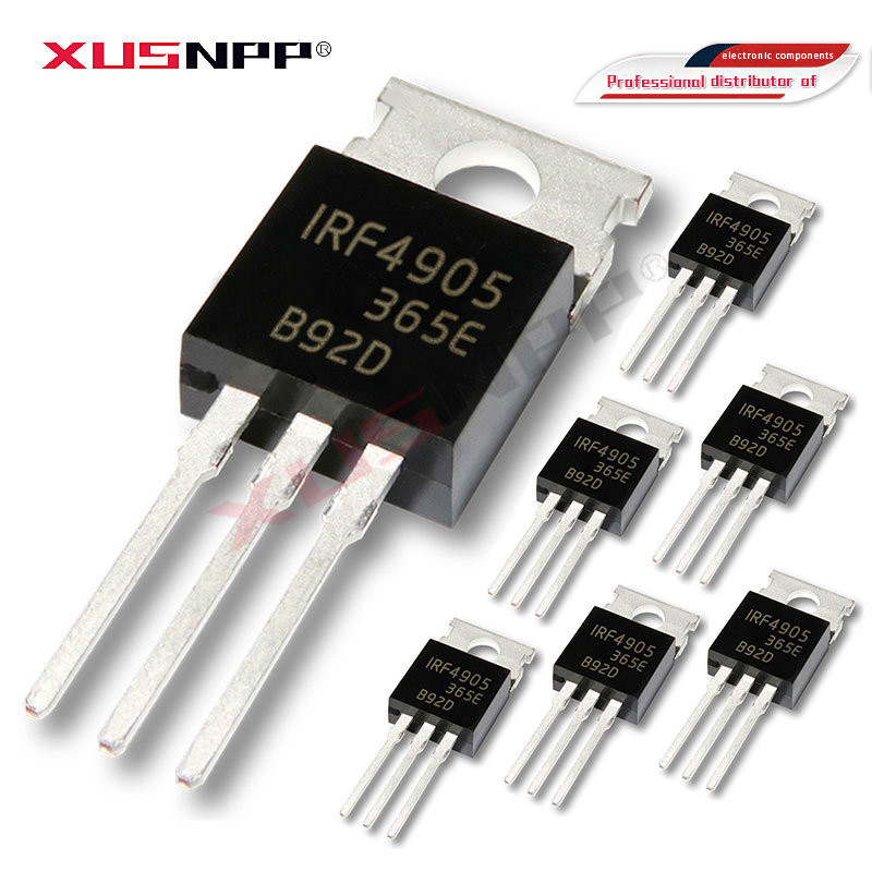 10 ชิ้น IRF4905PBF TO220 IRF4905 TO-220 IRF4905P Power MOSFET ใหม่และอิเล็กทรอนิกส์ส่วนประกอบ
