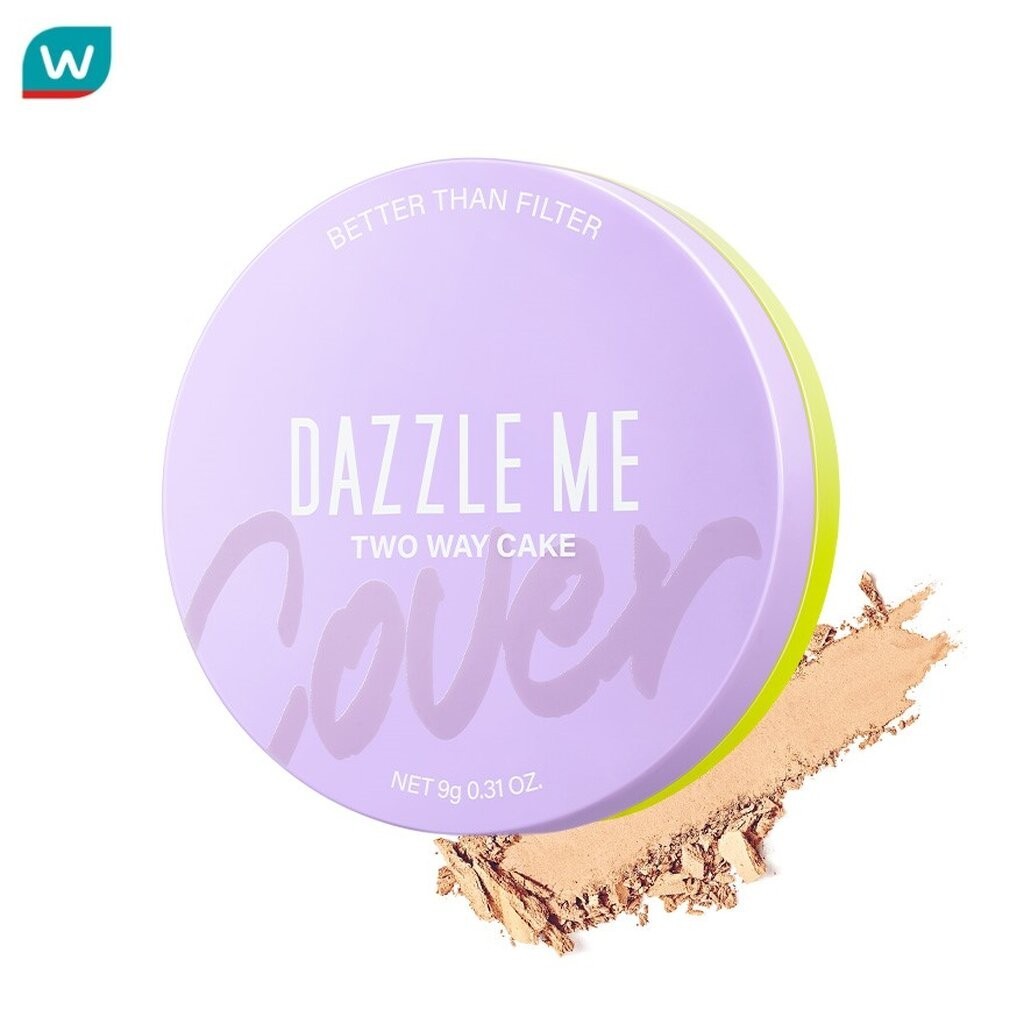 Dazzle Me แดซเซิล มี เบทเทอร์ แดน ฟิลเตอร์ ดับเบิ้ล คิล ทู เวย์ เค้ก พาวเดอร์ 9ก. 03 นู้ด เบจ