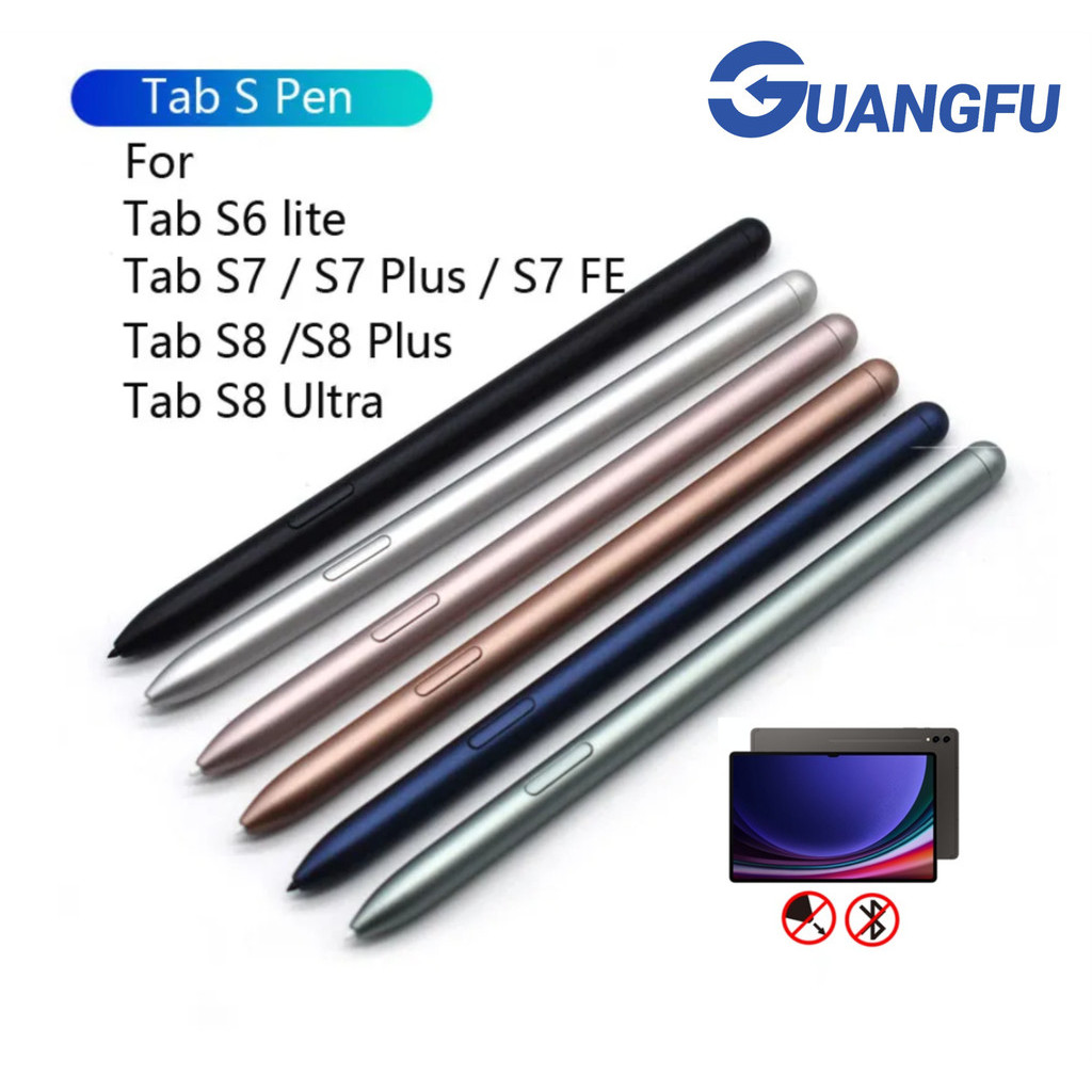 สำหรับ Samsung Galaxy Tab S7 S8 S9 S6 Lite Stylus ปากกาแม่เหล็กไฟฟ้าที่ไม่มีฟังก์ชั่นบลูทูธ S-Pen