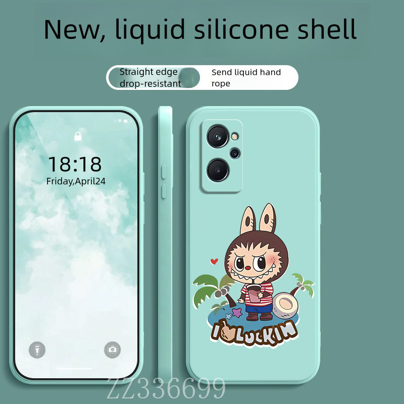 เคส realme 9i 9 pro plus 10T 4G 5G Labubuเคสโทรศัพท์ซิลิโคนฝาครอบป้องกัน