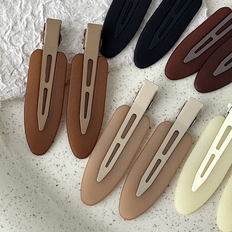 กิ๊บติดผมเกาหลี Frosted Duckbill คลิปกิ๊บติดผมแต่งหน้า - รูปที่ 7