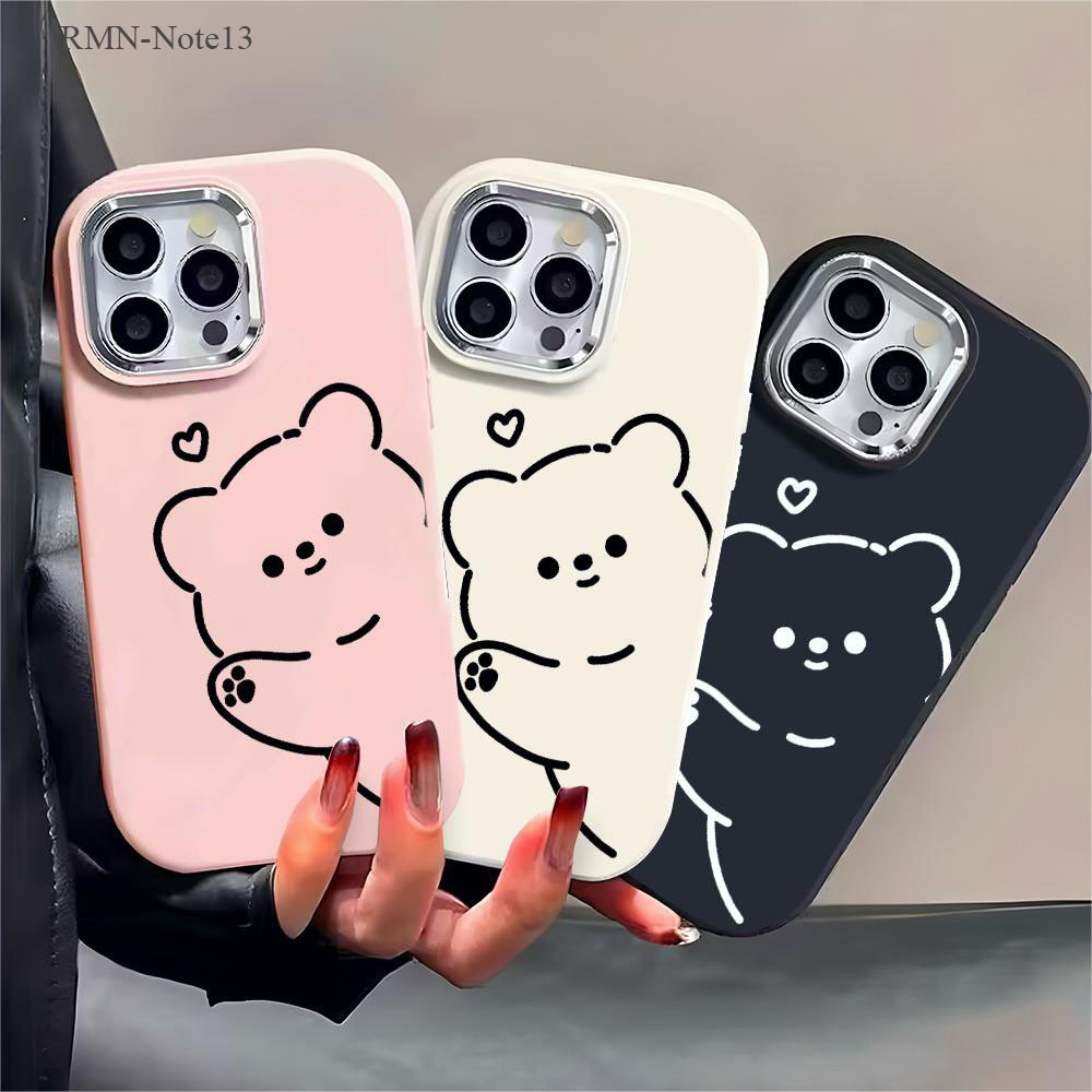 เคส For Xiaomi Redmi Note 14 13 12 11 11S 10 10S 9 9S Pro Plus 4G 5G เคสเรดมี เคสโทรศัพท์ Silicone Case เคสนิ่ม PD