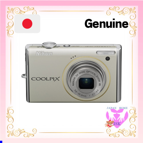 กล้องดิจิตอล Nikon Coolpix S640 Ice Silver S640Sl ของแท้ใช้ส่งตรงจากญี่ปุ่น

