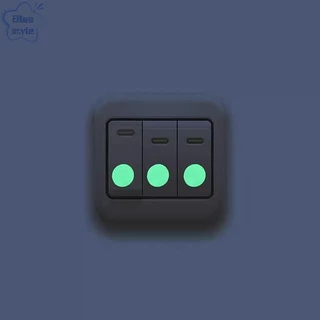 Bluestyle Luminous Dots สติ๊กเกอร์ติดผนังเรืองแสงบ้านเด็กผนัง DIY Self-กาวตกแต่งเรืองแสงใน Dark สติกเกอร์ใหม่